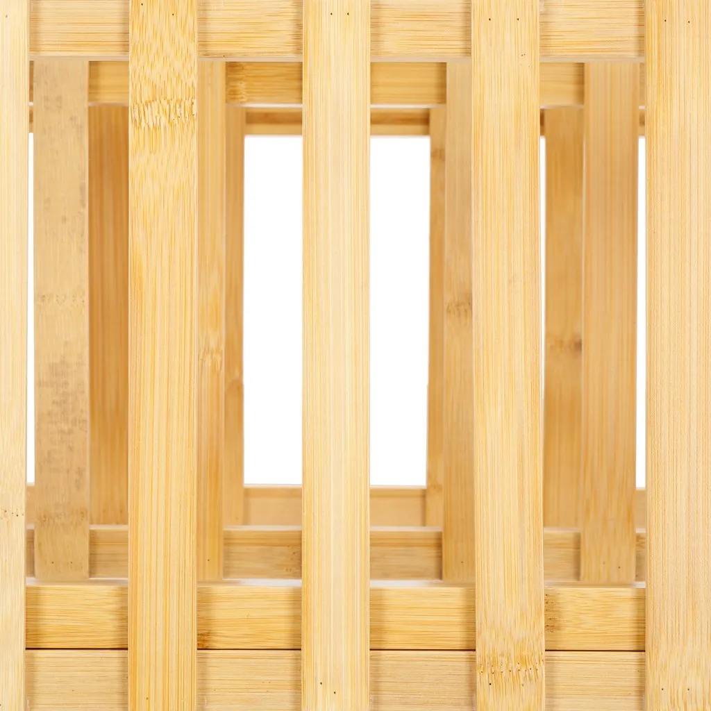 Acheta 3 Tier Bamboo Shoe Rack - Stylish, Durable Storage Solution for Home Entryway & Closet