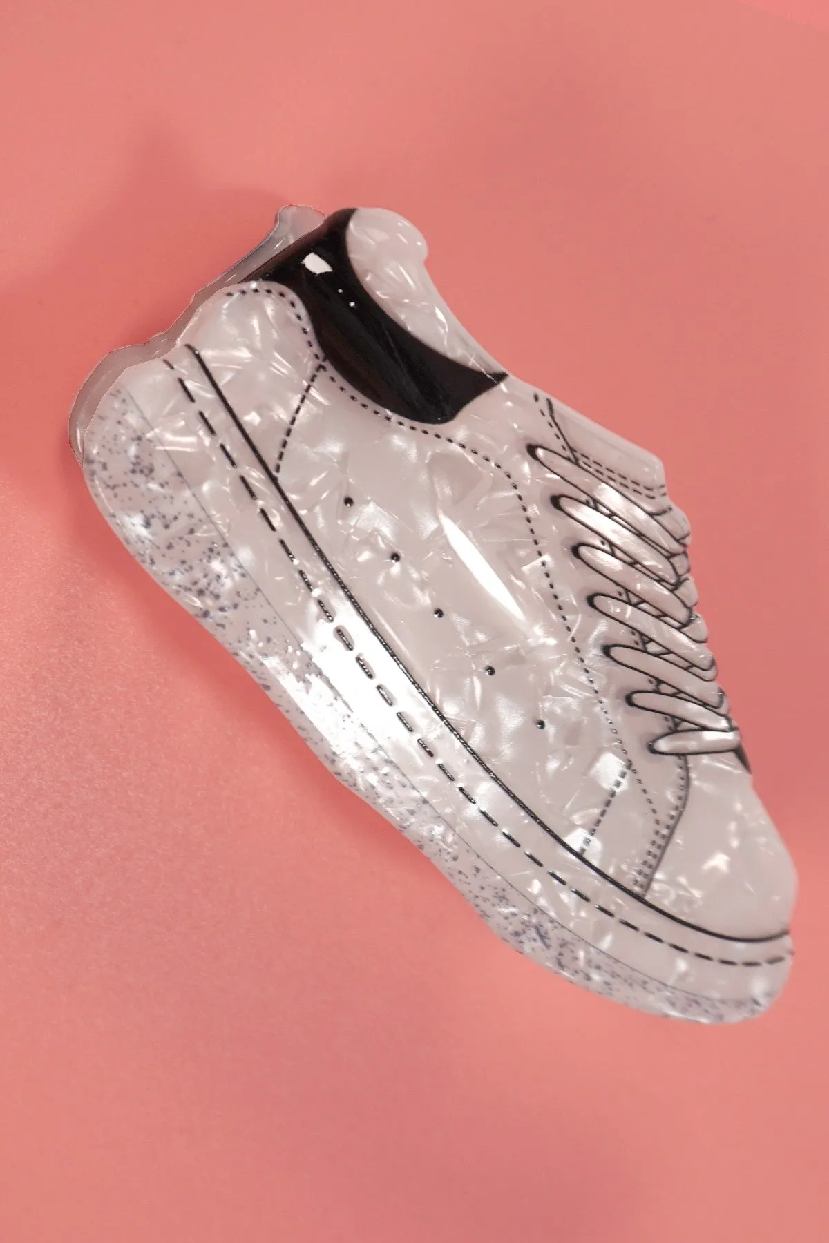 ACTIVE SHOE SNEAKER LACED HAIR CLAW CLIPS | 40H865