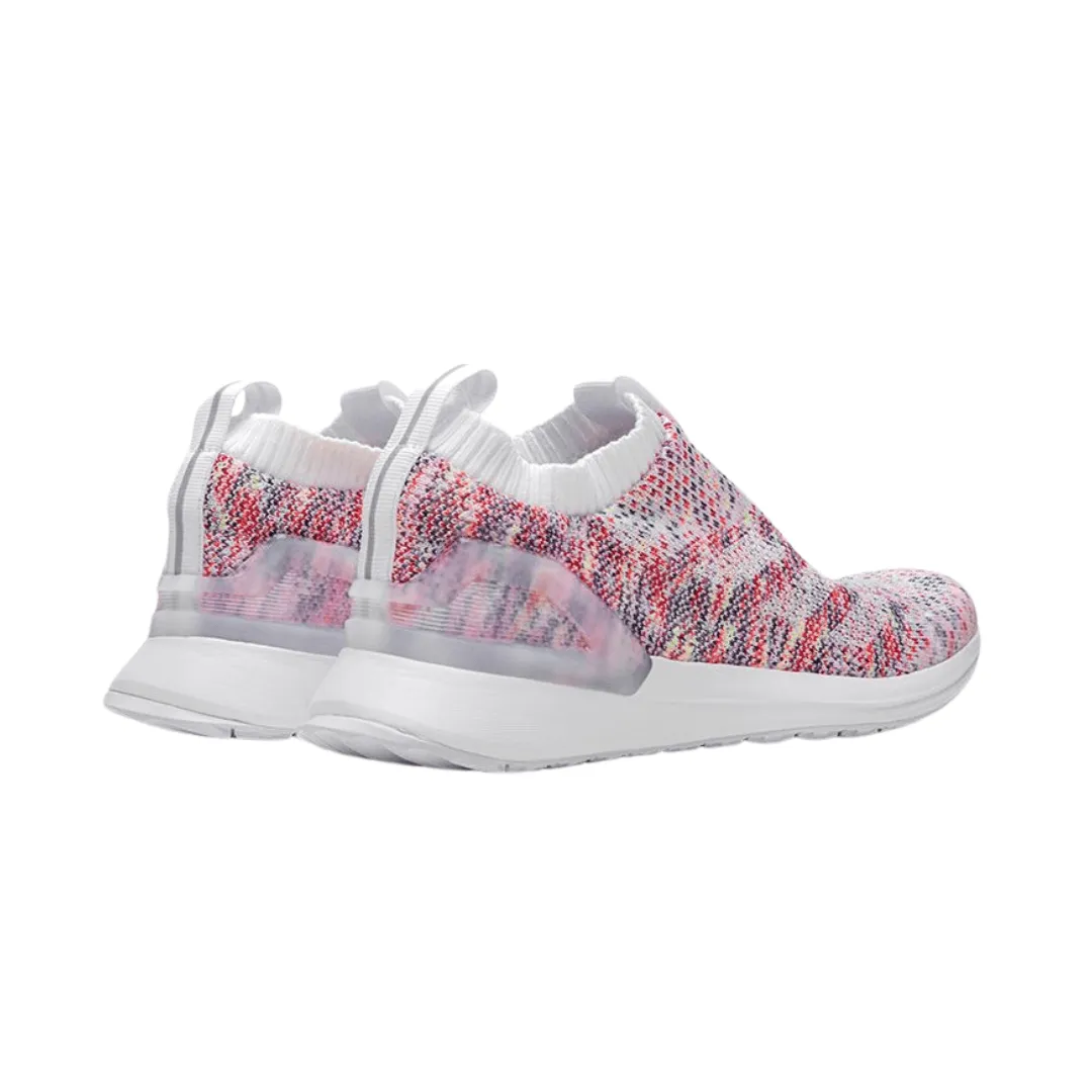 Adidas - Kid's RapidaRun Laceless Knit J 'Muti-Color' - Cloud White / Cloud White / Grey