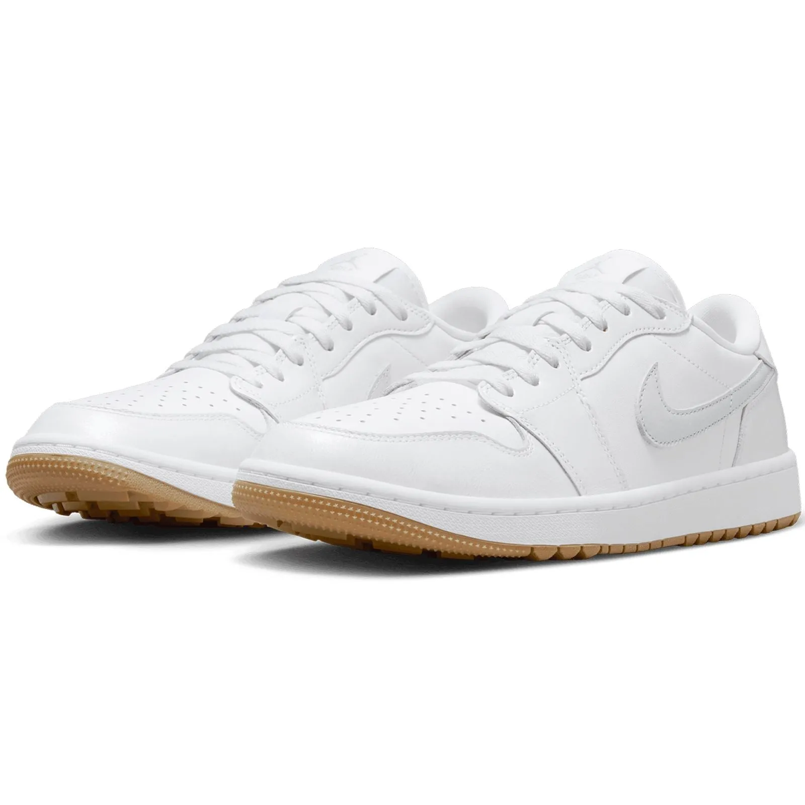 Air Jordan 1 Low G White/Pure Platinum/Gum Med Brown - AW24
