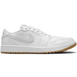Air Jordan 1 Low G White/Pure Platinum/Gum Med Brown - AW24