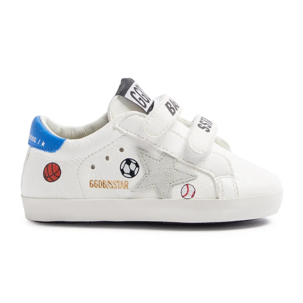 Baby School Leather Sneakers