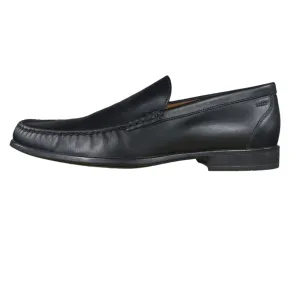 Bally Mens Tenent Black Leather Moccasins