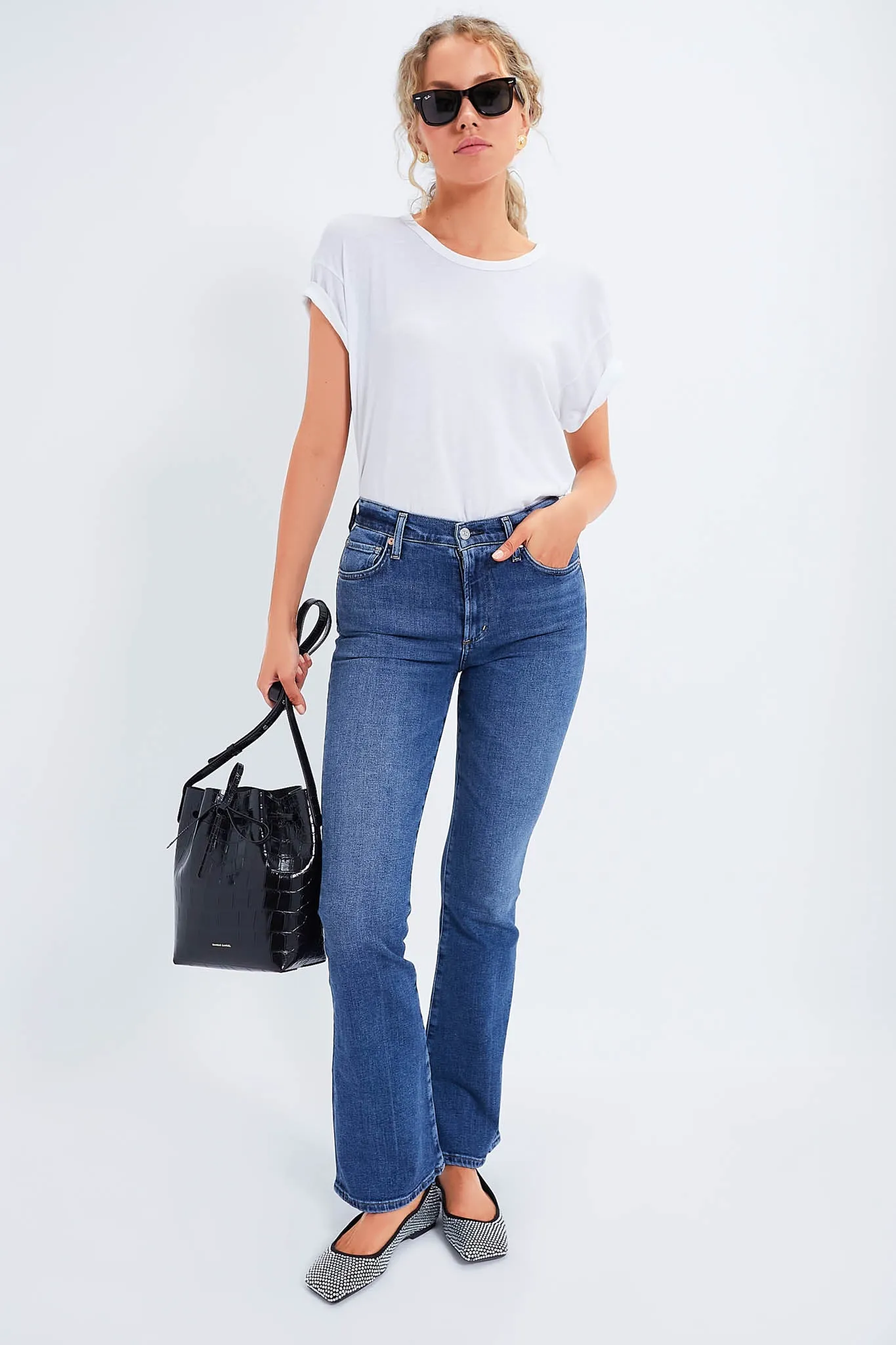 Black Jaycie Flats