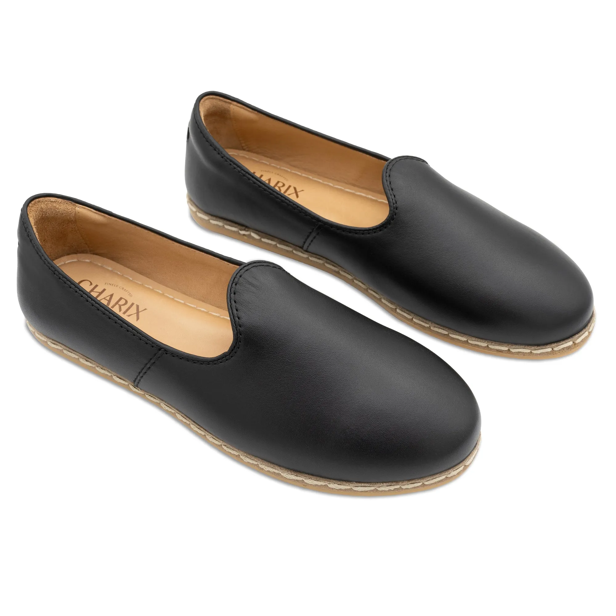 Black Slip Ons for Men