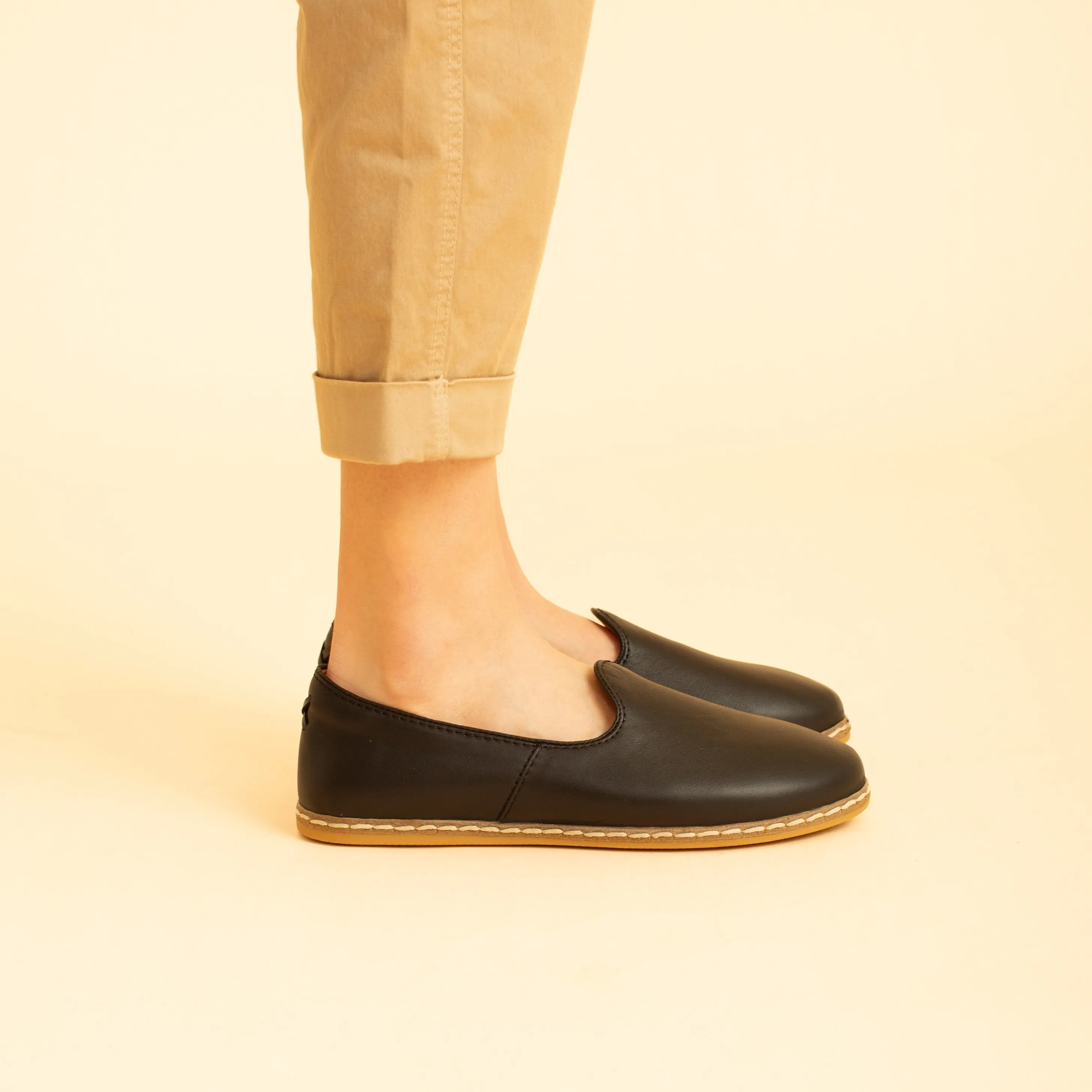 Black Slip Ons for Men