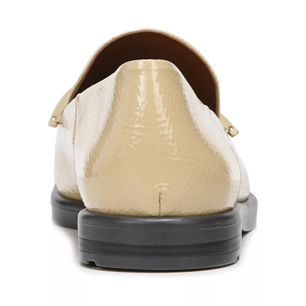 Bocca Bling Beige Patent Franco Sarto Loafer Flats
