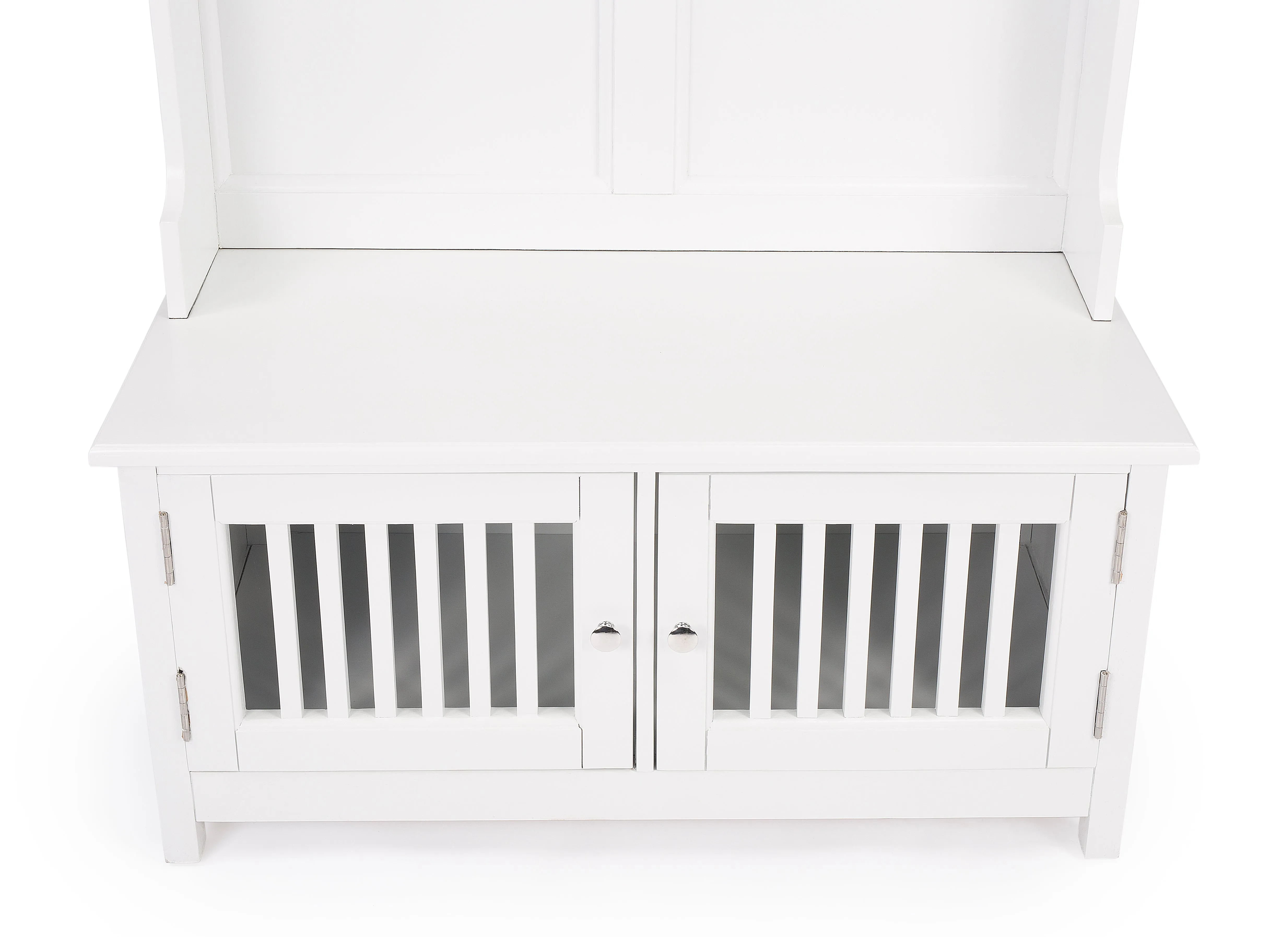 Borya Hall Tree with Storage in White  5473304