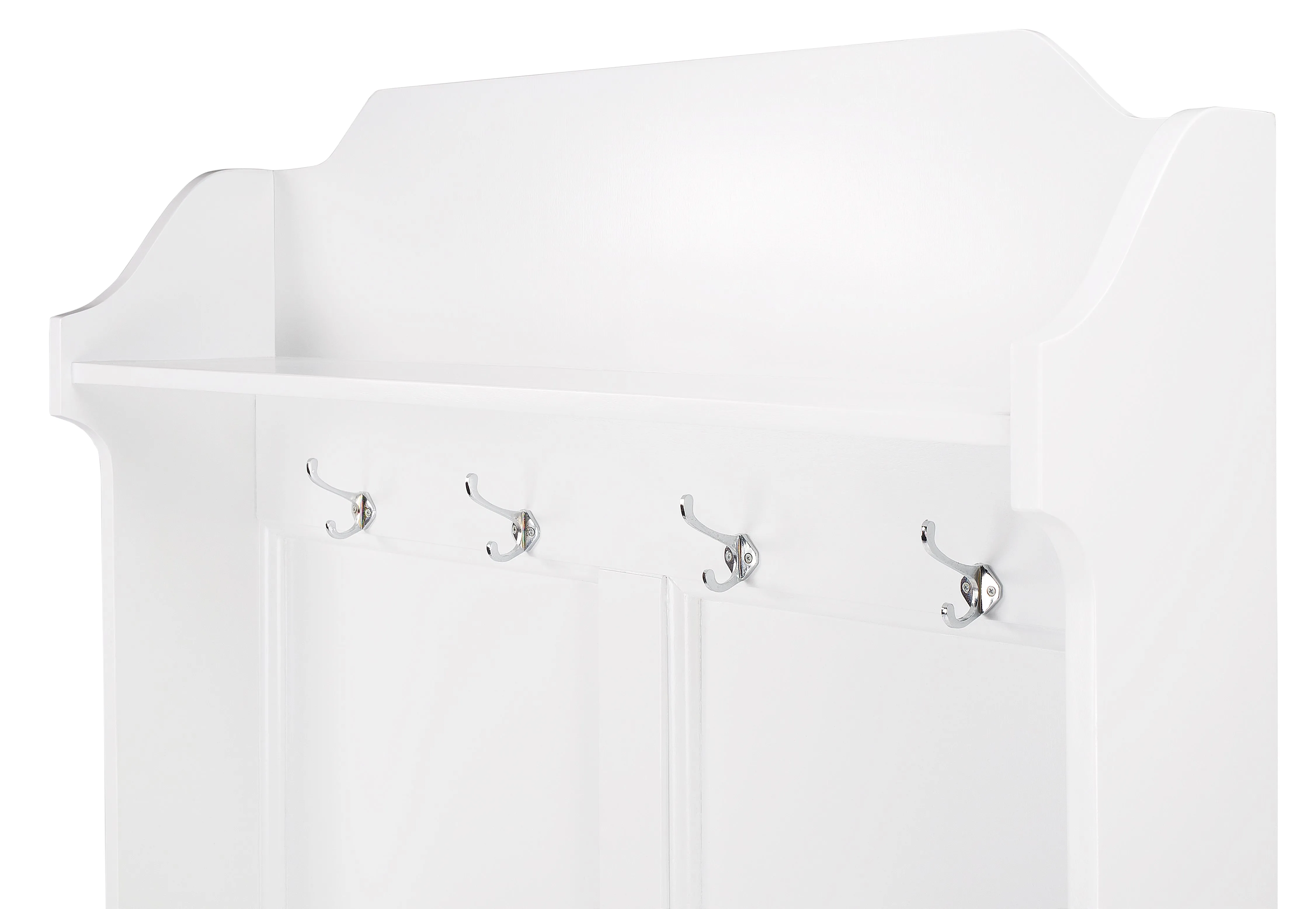 Borya Hall Tree with Storage in White  5473304
