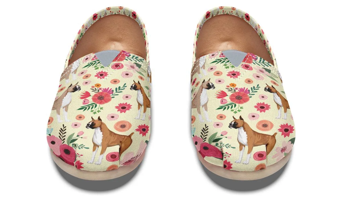 Boxer Flower Casual Shoes