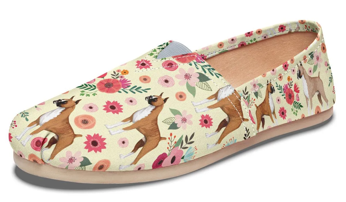 Boxer Flower Casual Shoes
