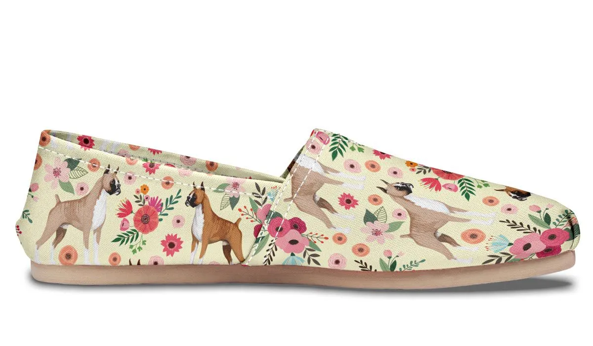 Boxer Flower Casual Shoes