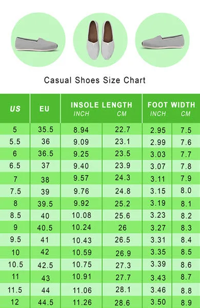 Boxer Flower Casual Shoes