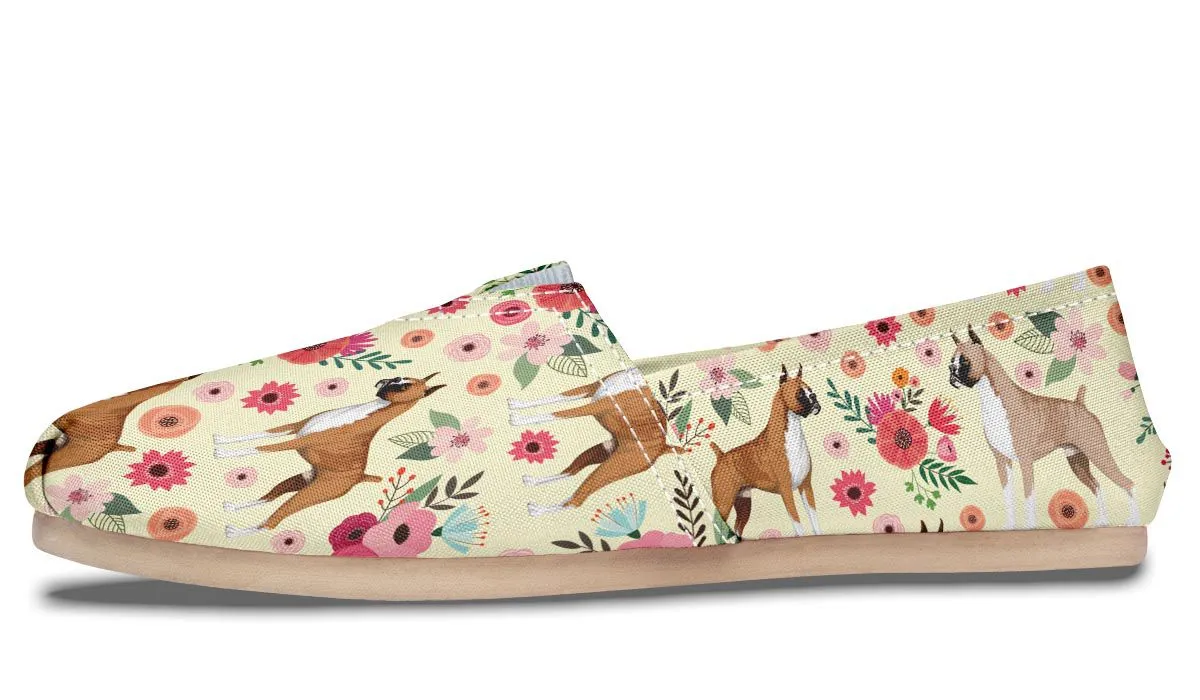 Boxer Flower Casual Shoes
