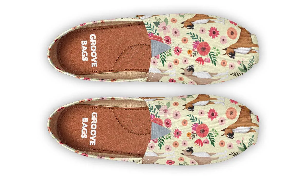 Boxer Flower Casual Shoes