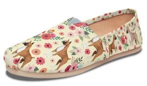 Boxer Flower Casual Shoes