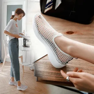 Breathable Hollow Out Airmesh Slip-on Sneaker