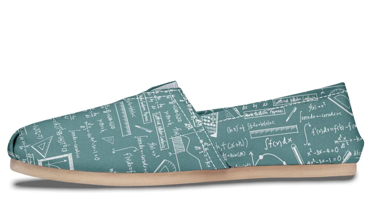 Calculus Pattern Casual Shoes