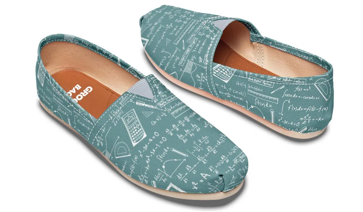 Calculus Pattern Casual Shoes