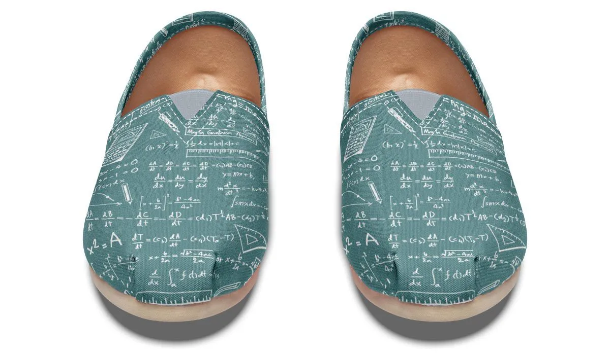 Calculus Pattern Casual Shoes