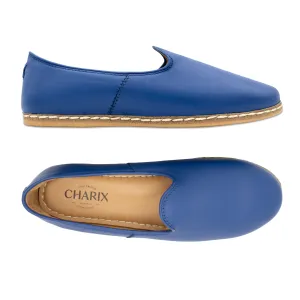 Cobalt Blue Slip Ons for Men