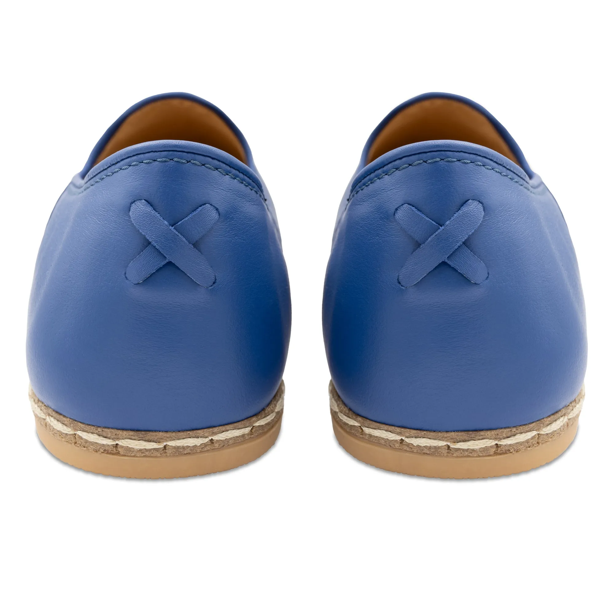 Cobalt Blue Slip Ons for Men
