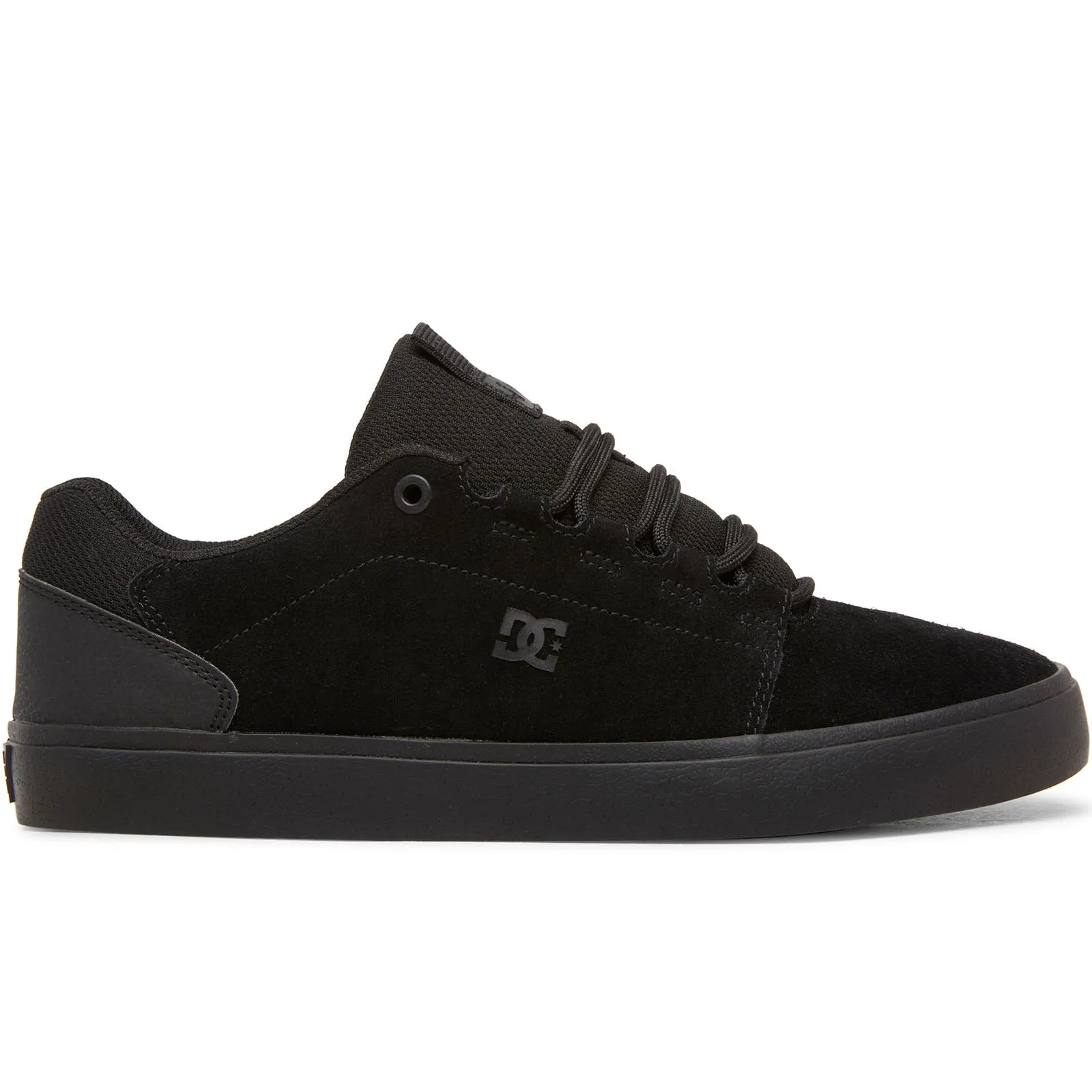 DC Shoes Mens Hyde Low Rise Suede Lace Up Trainers