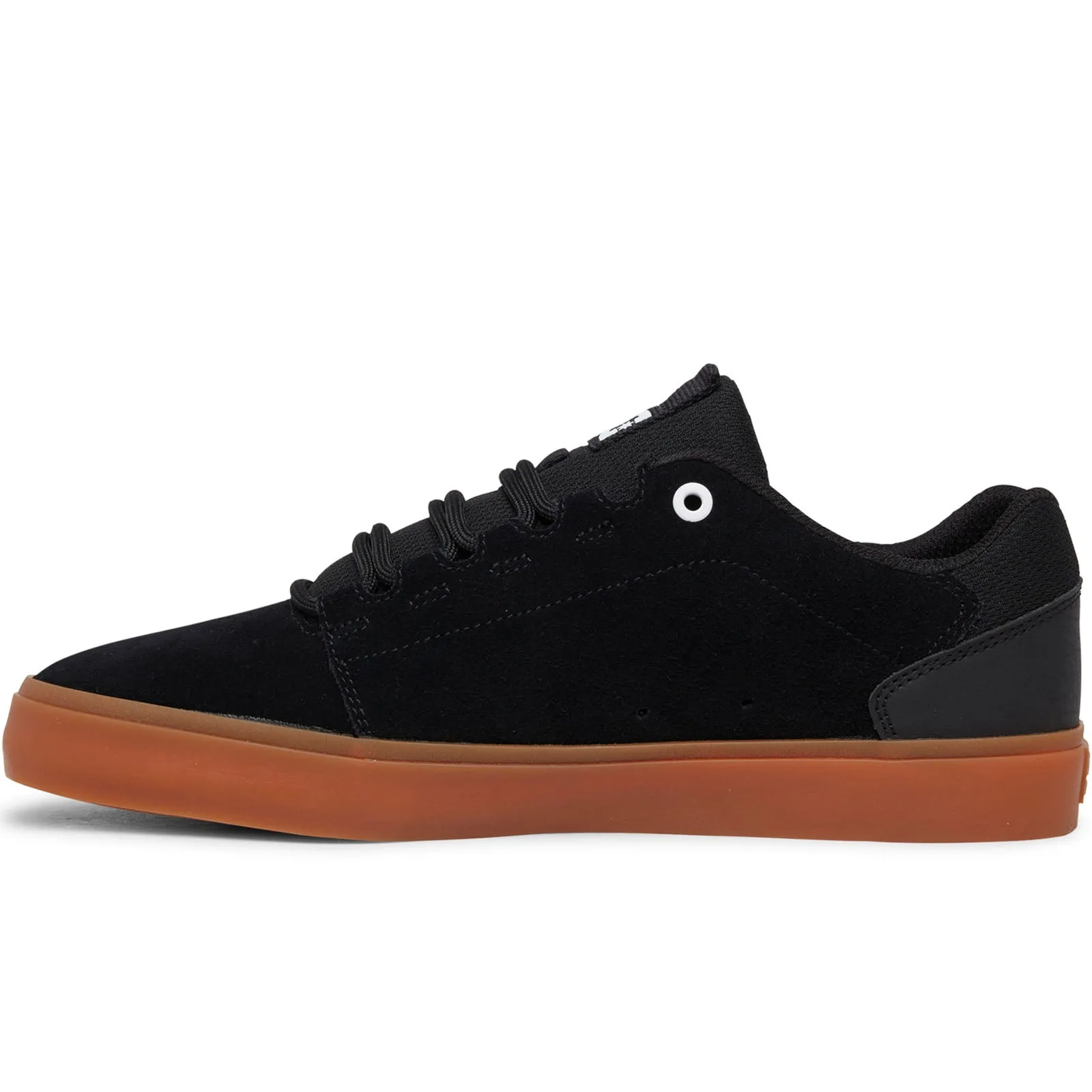 DC Shoes Mens Hyde Low Rise Suede Lace Up Trainers