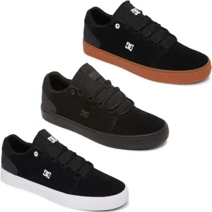 DC Shoes Mens Hyde Low Rise Suede Lace Up Trainers