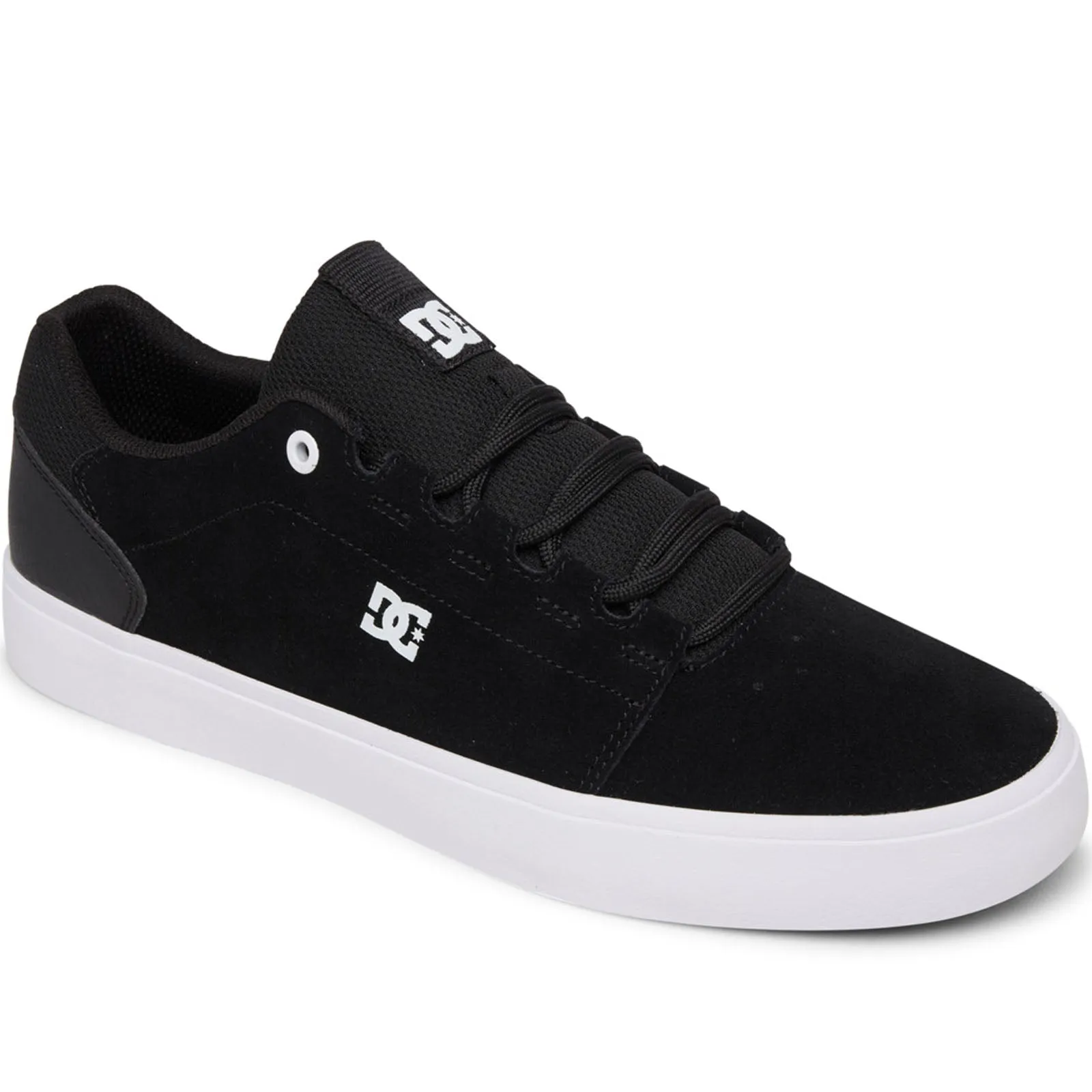 DC Shoes Mens Hyde Low Rise Suede Lace Up Trainers