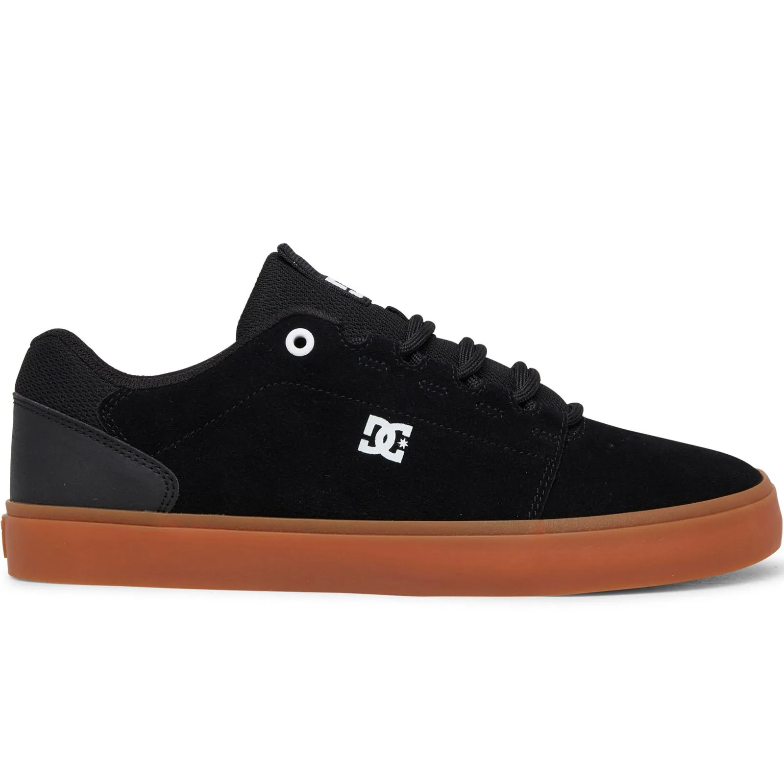 DC Shoes Mens Hyde Low Rise Suede Lace Up Trainers