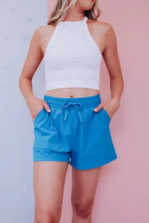 East Coast Active Shorts - Blue