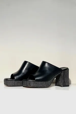 EMPORIO ITALIA - KASH EMY BLACK HEEL WAS $379