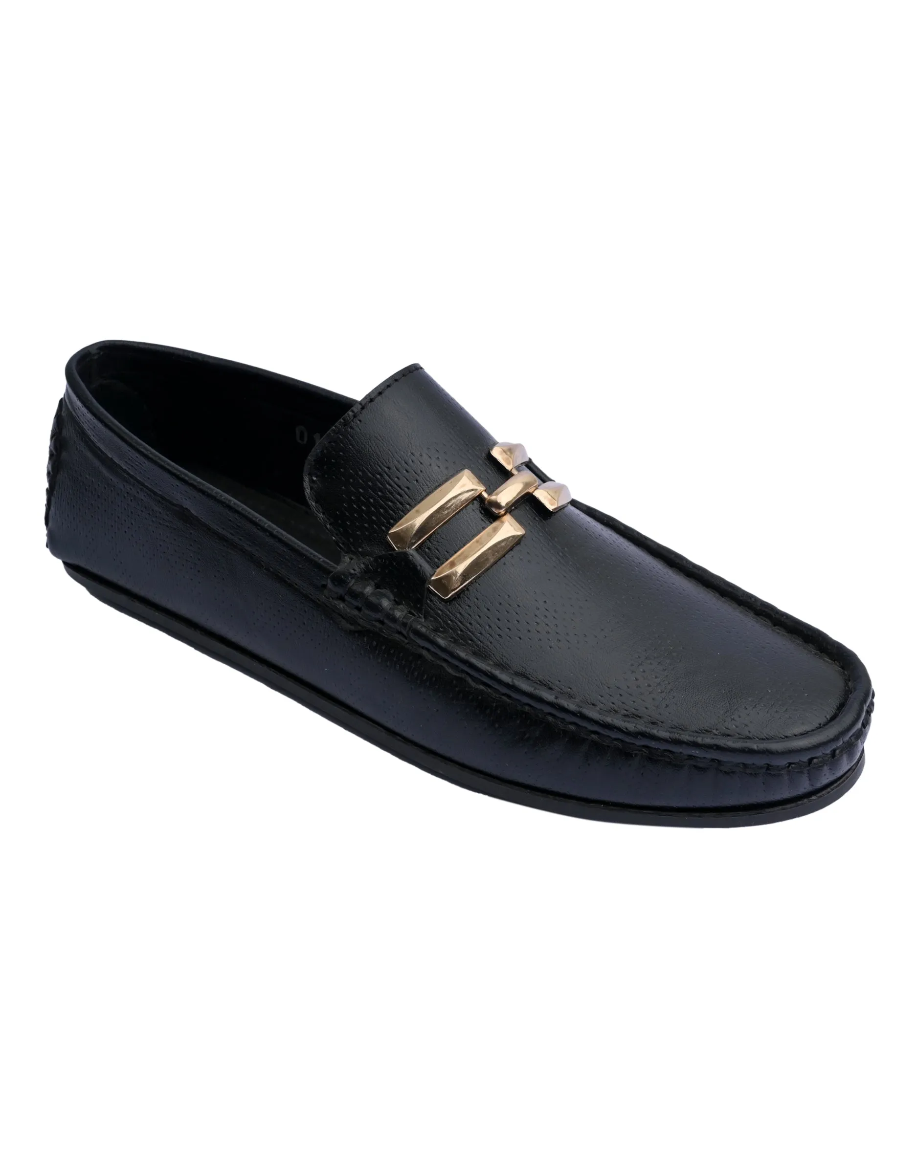 EX-4985-Black-Men Driving Moccasins
