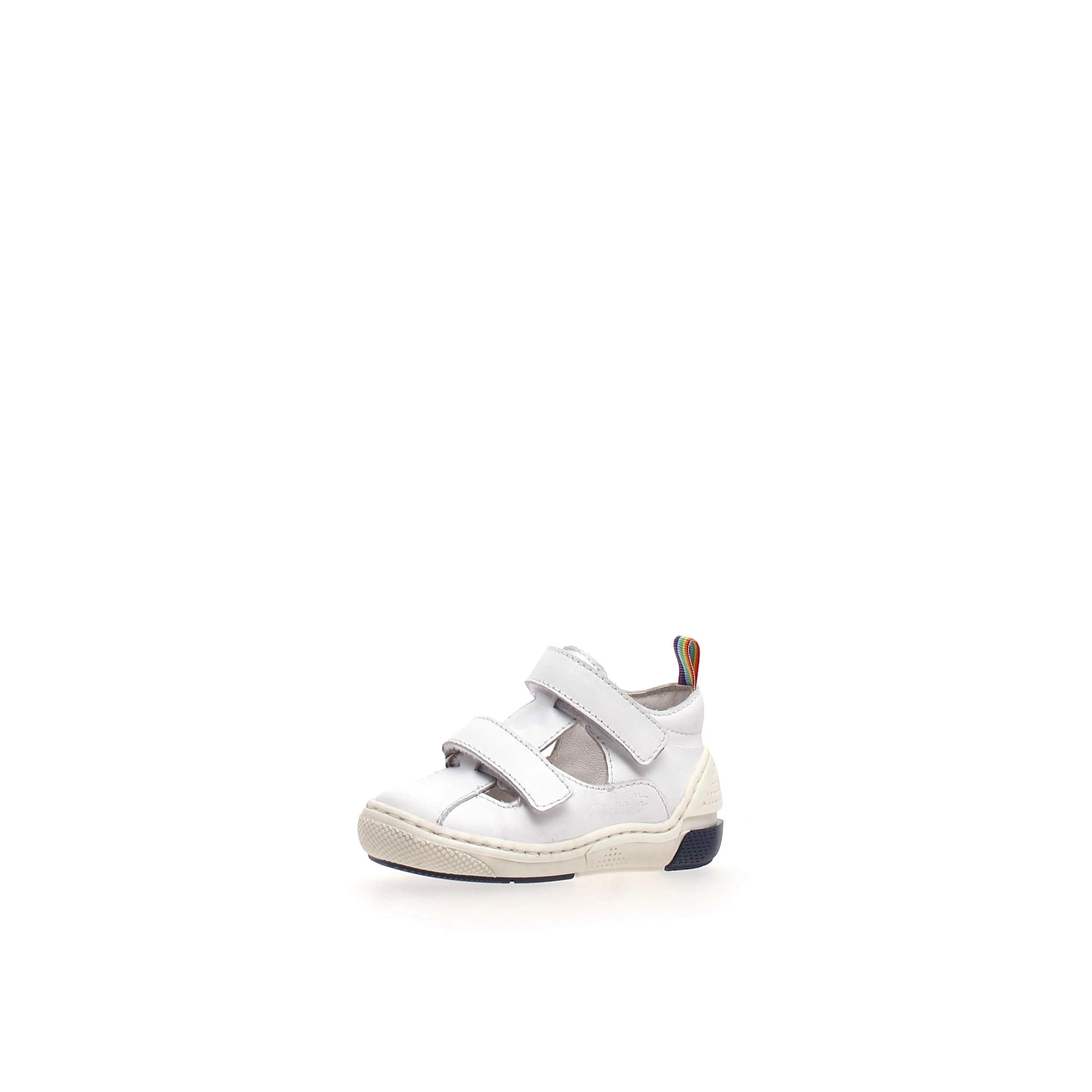 Falcotto Baby Boy's 'Skip' White Semi-Closed Sandals