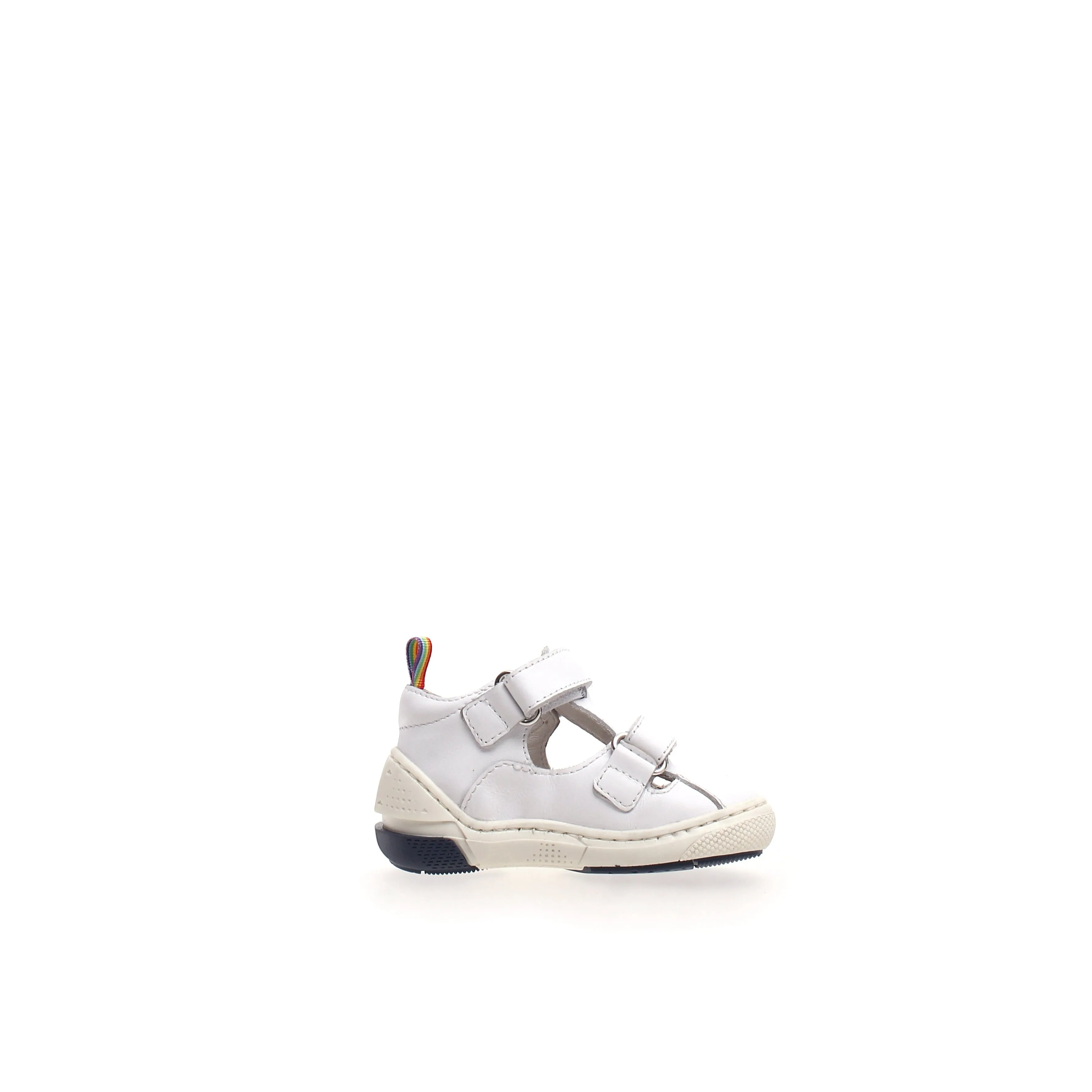 Falcotto Baby Boy's 'Skip' White Semi-Closed Sandals