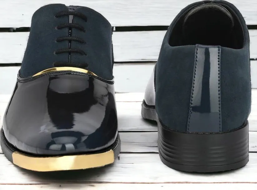 Fashion Black Dress Shoes For Men Lace up Party & Casual Wear