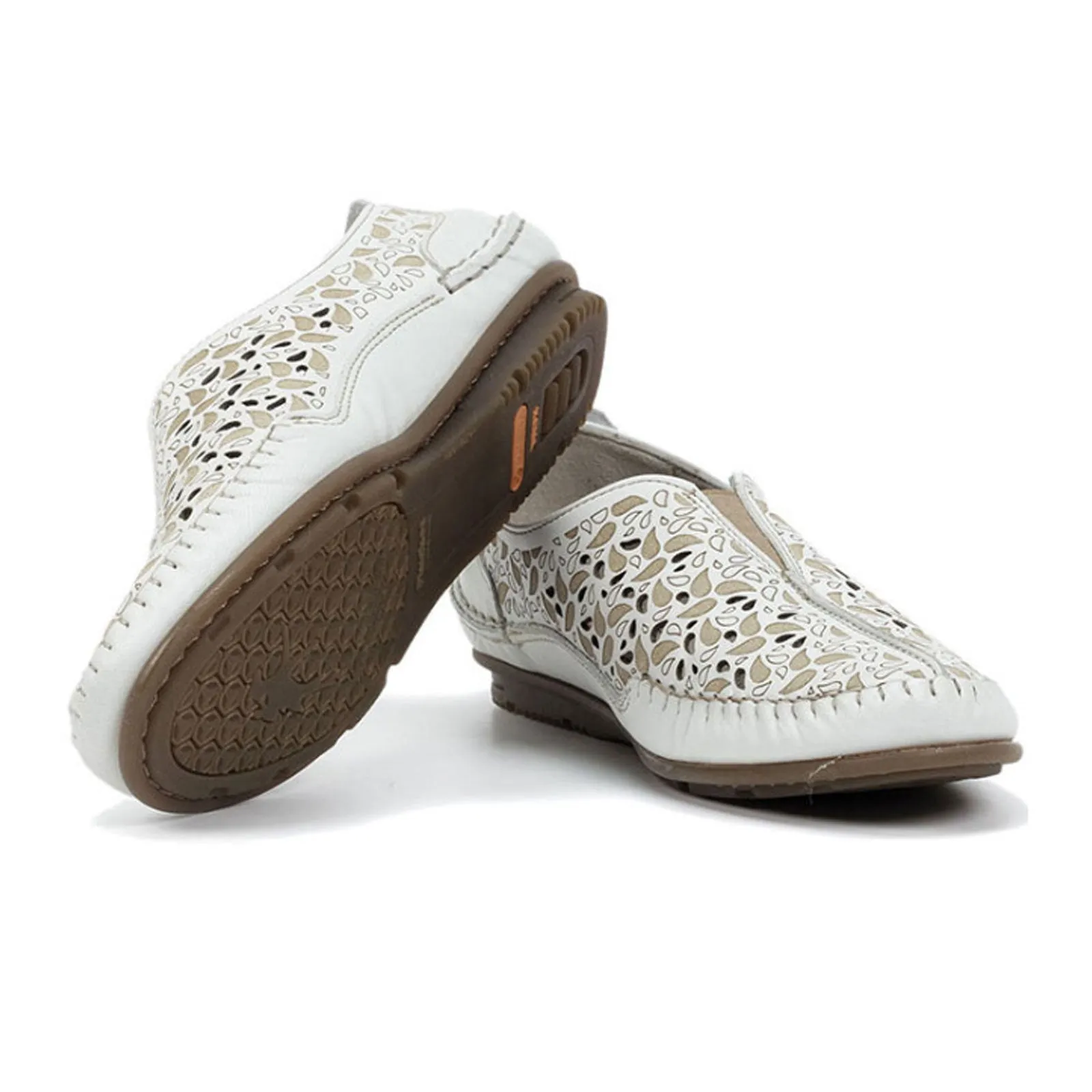 Fluchos Elsa F1182 Slip On (Women) - White