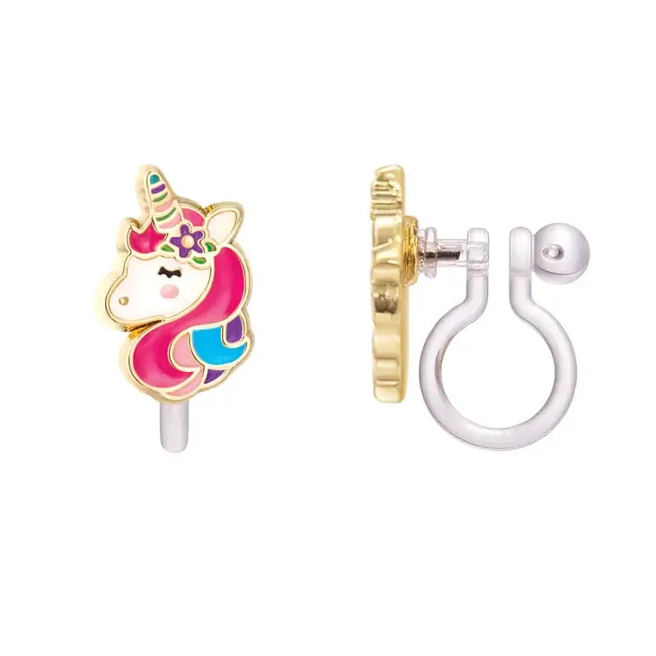 Girl Nation Clip On Earrings