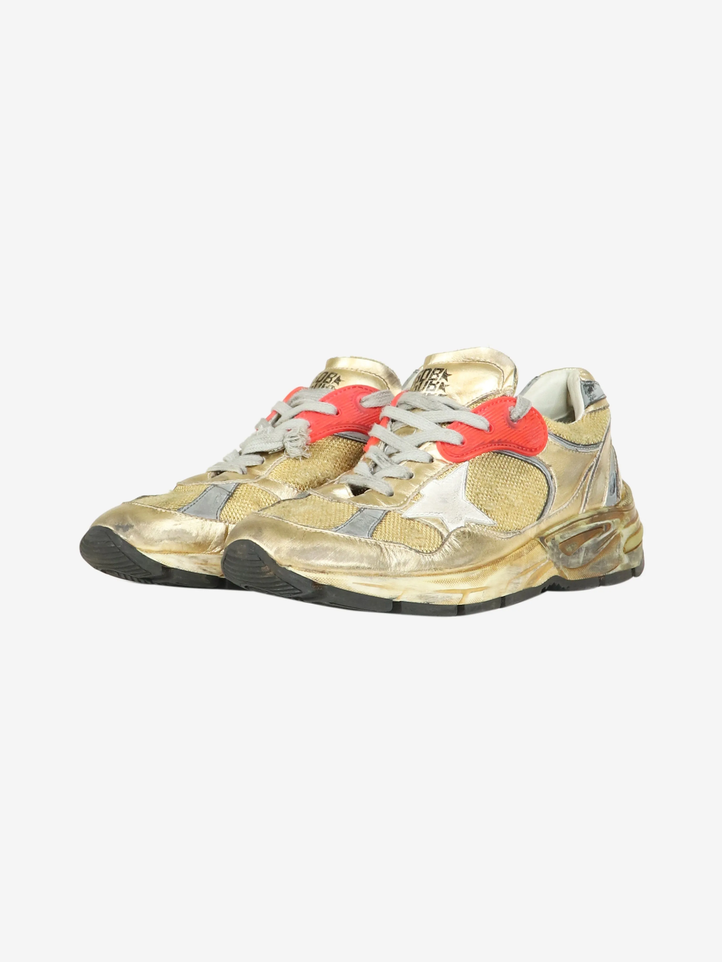 Gold Dad-Star trainers - size EU 38