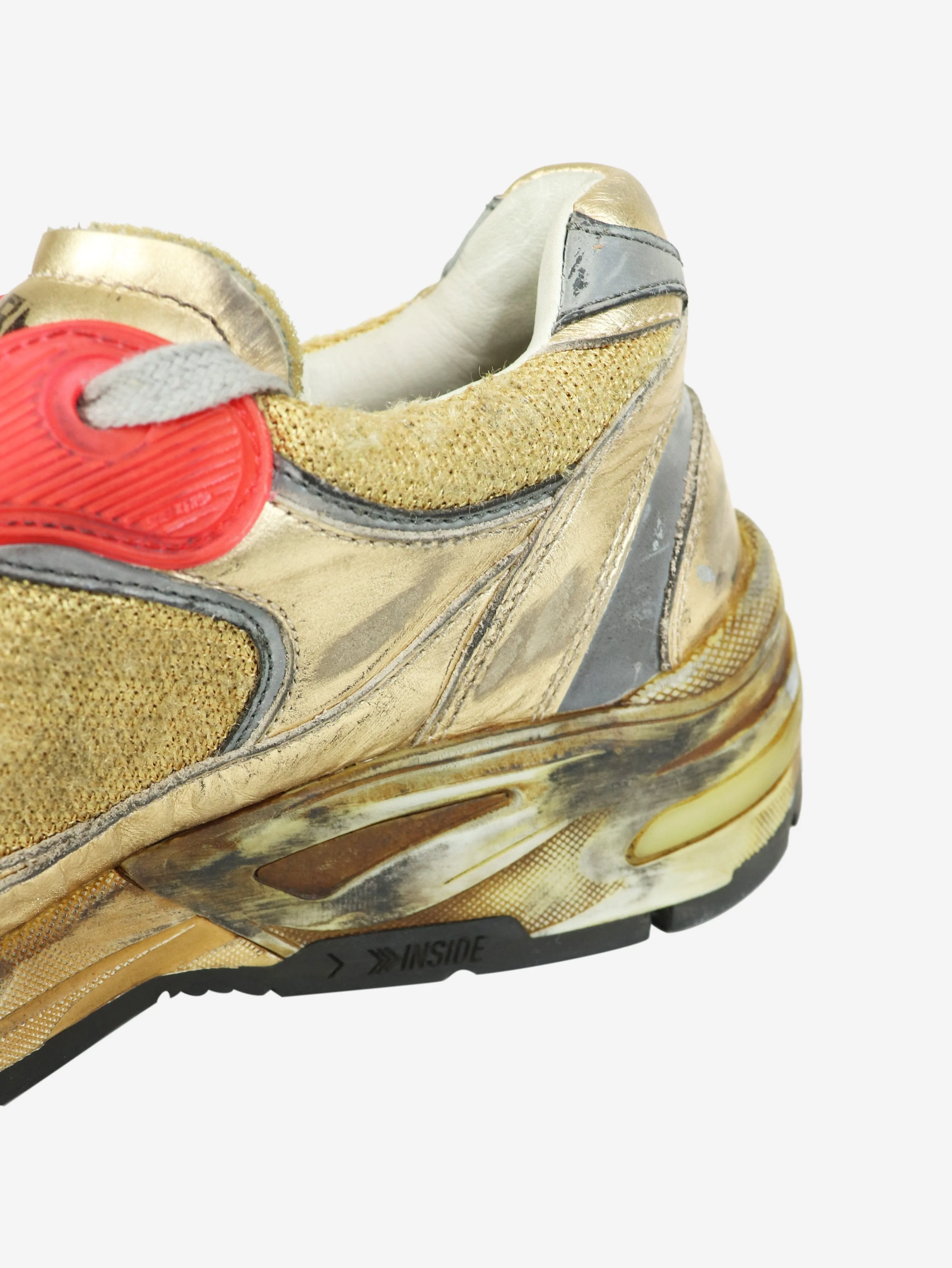 Gold Dad-Star trainers - size EU 38