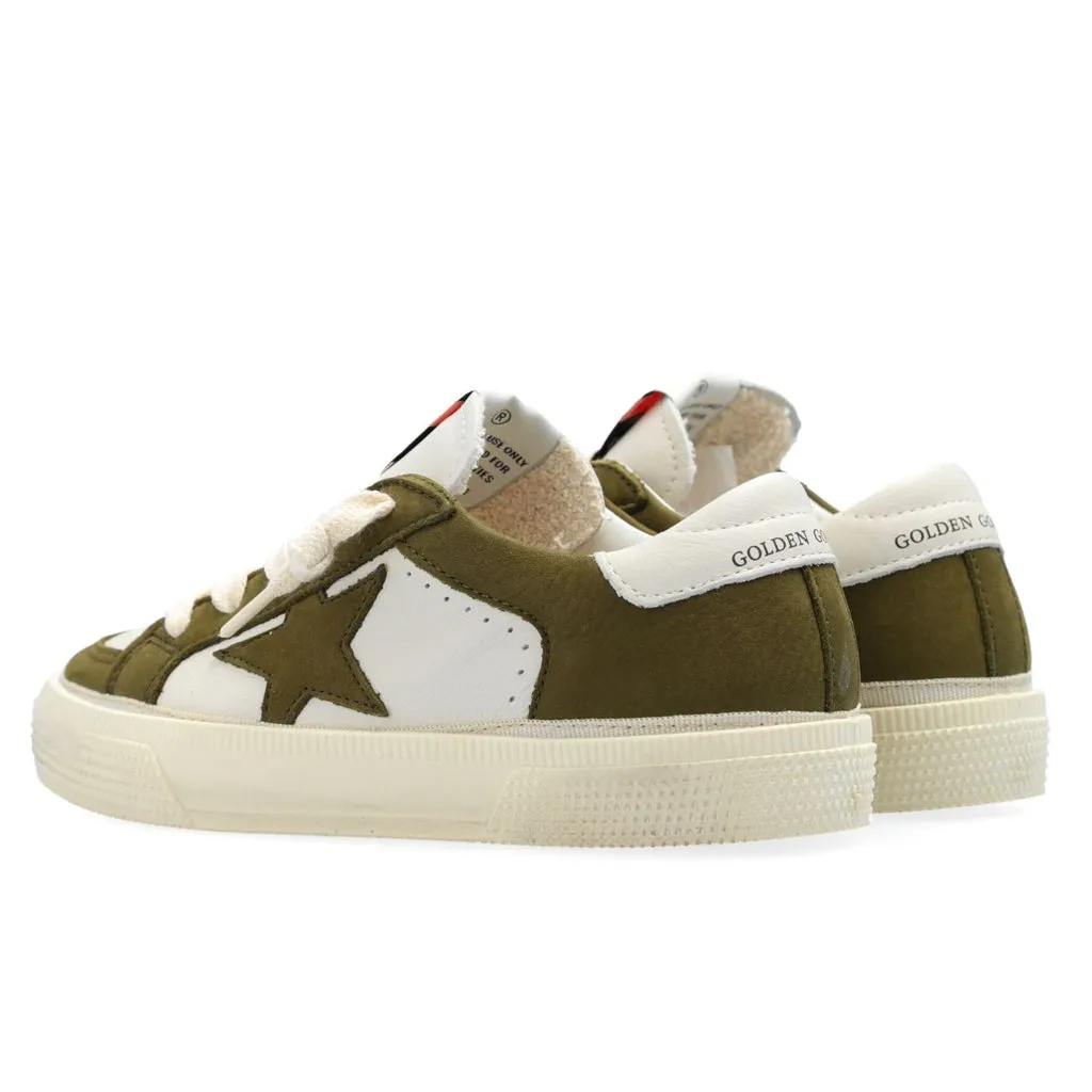 Golden Goose May Leather Star Sneakers