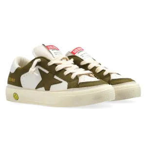 Golden Goose May Leather Star Sneakers