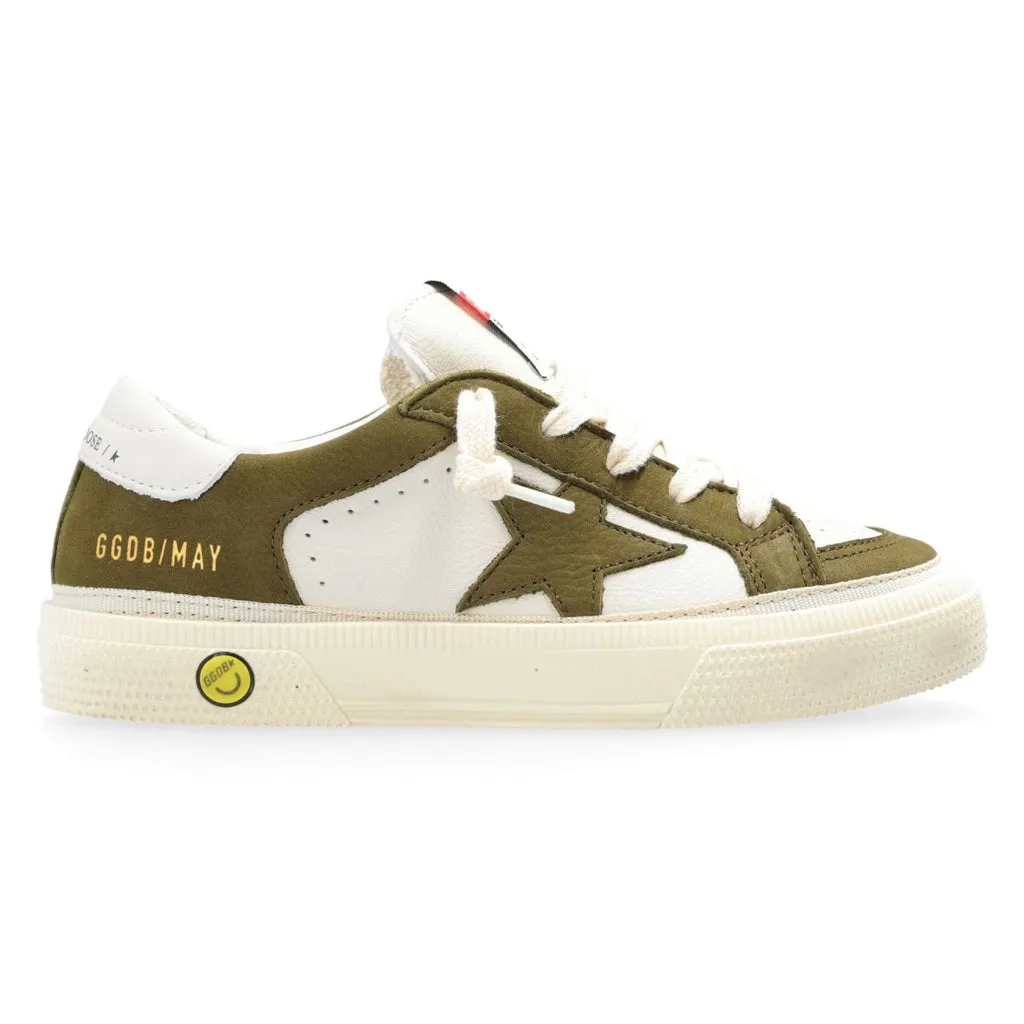 Golden Goose May Leather Star Sneakers