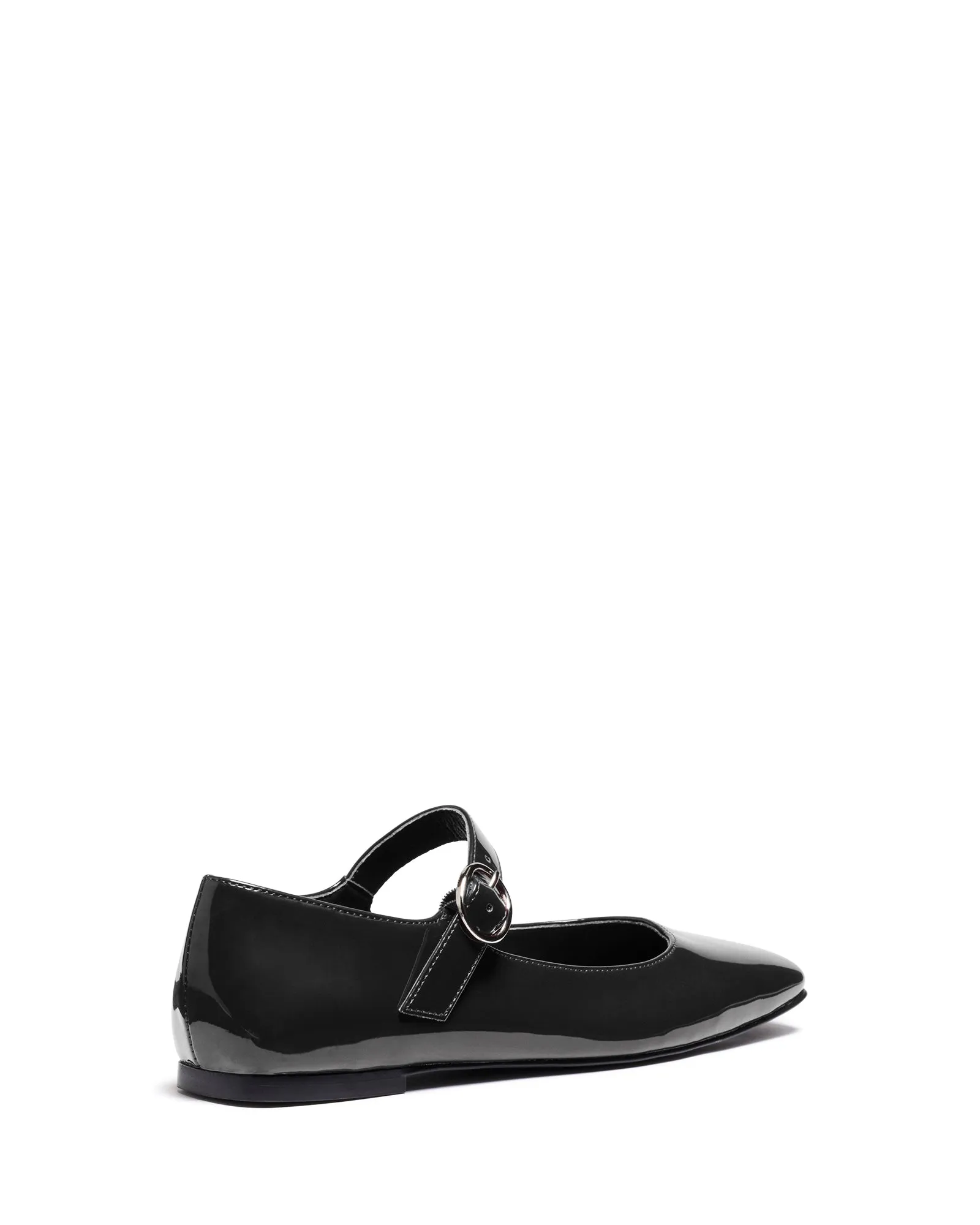 Gracee Ballet Flat Black Patent