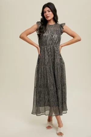 Holiday Glam Tiered Dress