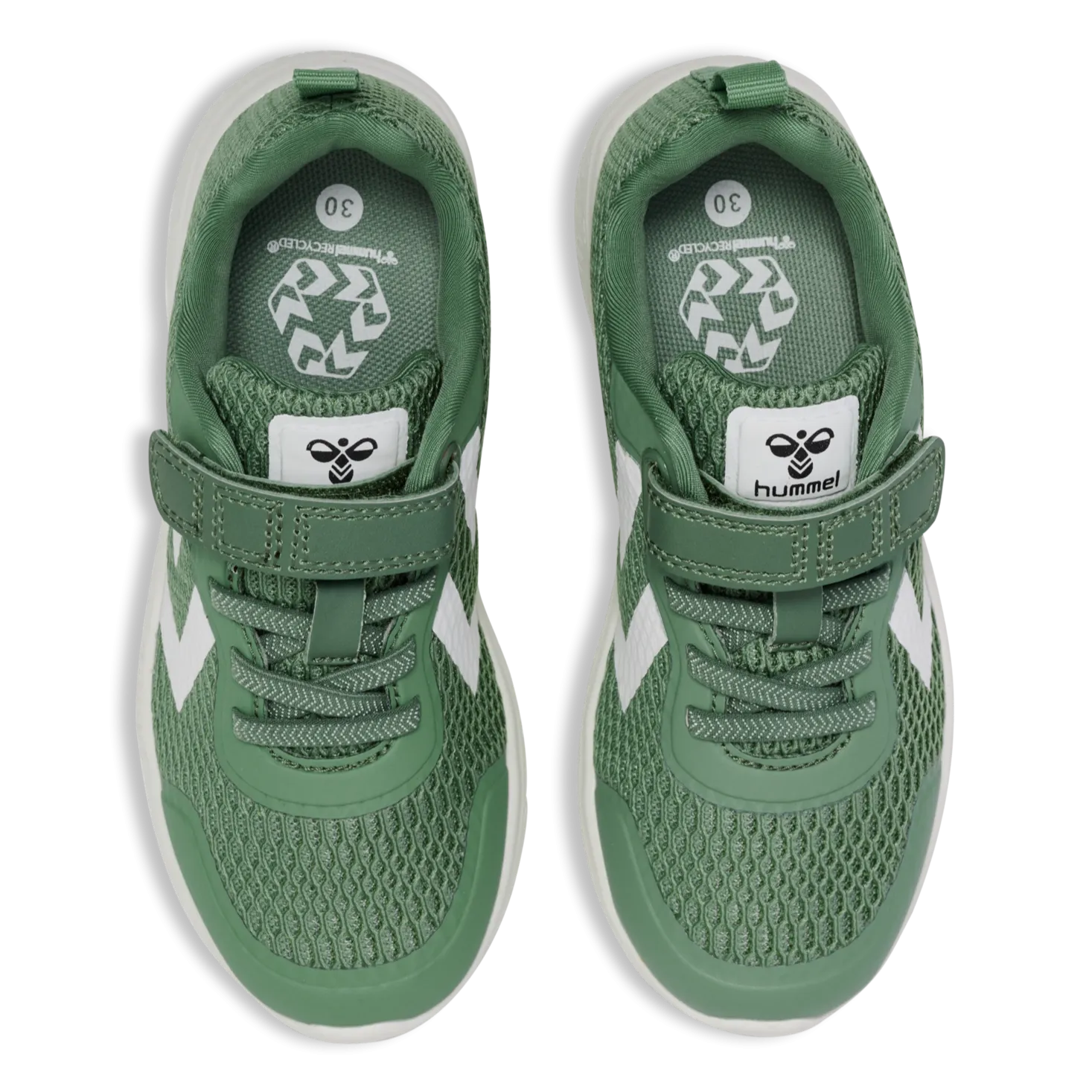 Hummel Kids Trainers | Recycled Actus JR | Hedge Green