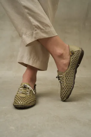 JABIN Leather - Olive