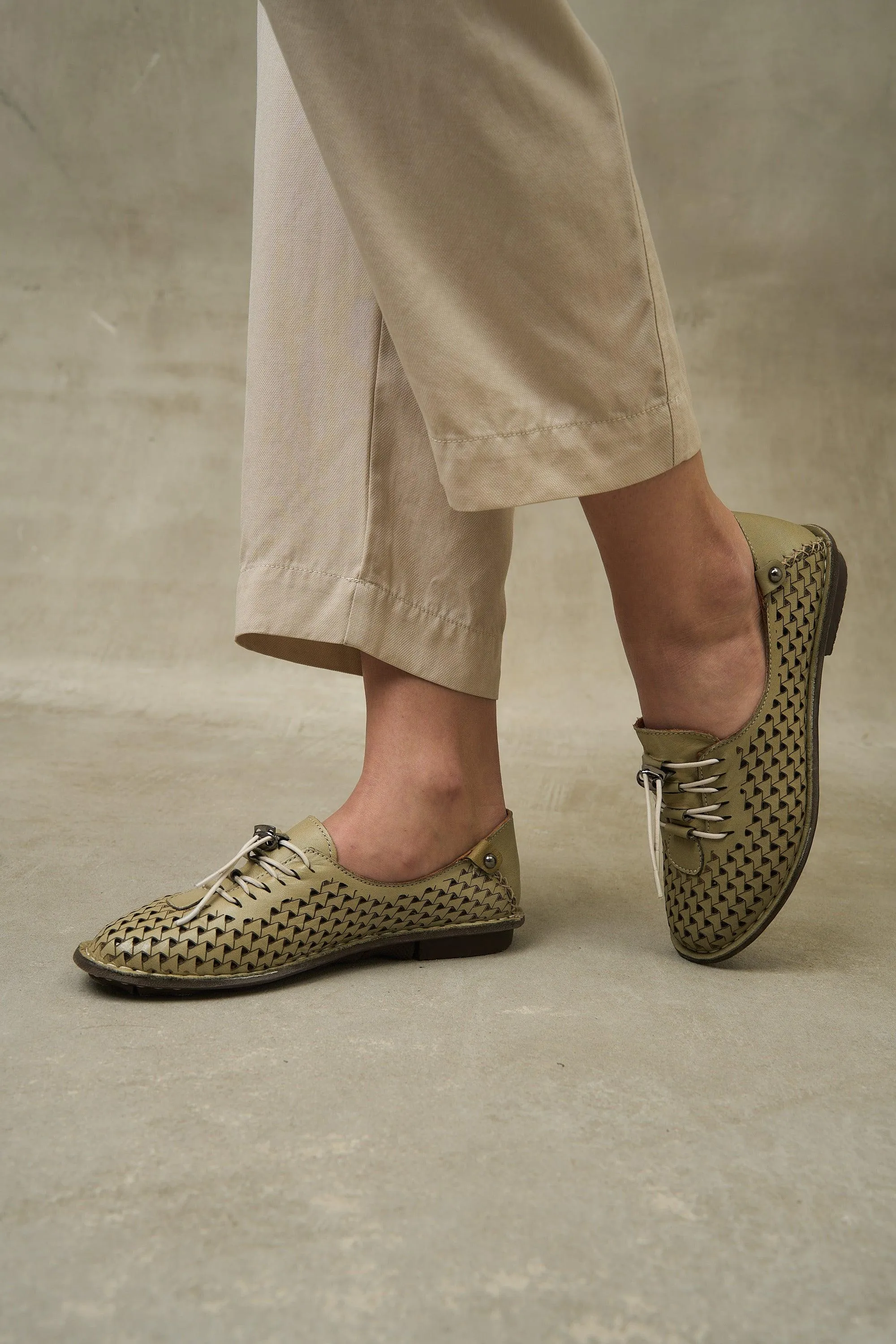 JABIN Leather - Olive