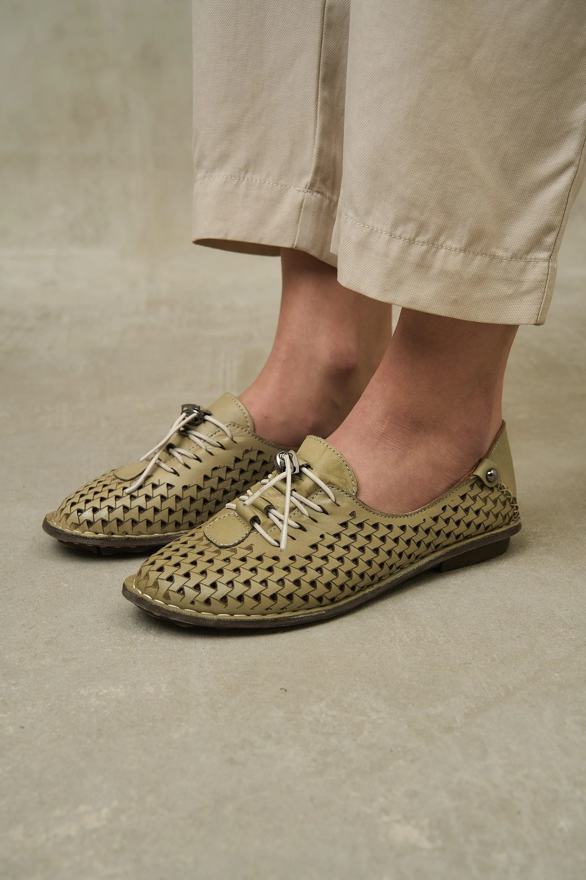 JABIN Leather - Olive